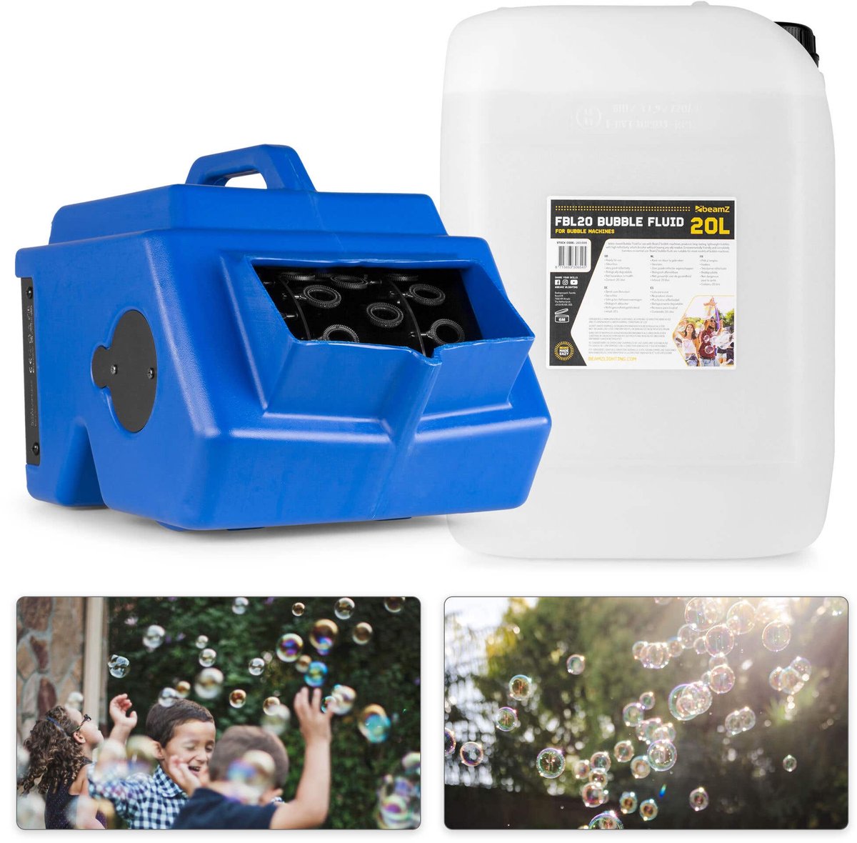   B1500   machine met 20 liter vloeistof - Inclusief afstandsbediening