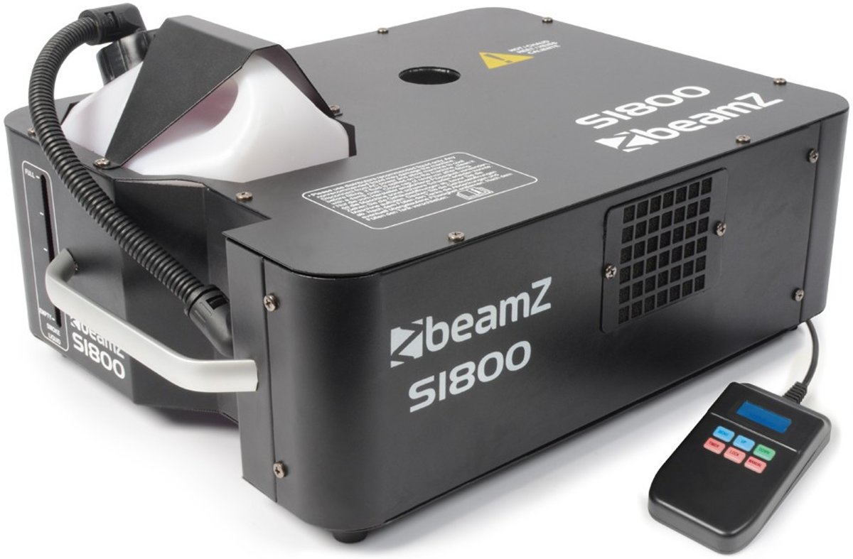 BeamZ S1800 Rookmachine Dmx
