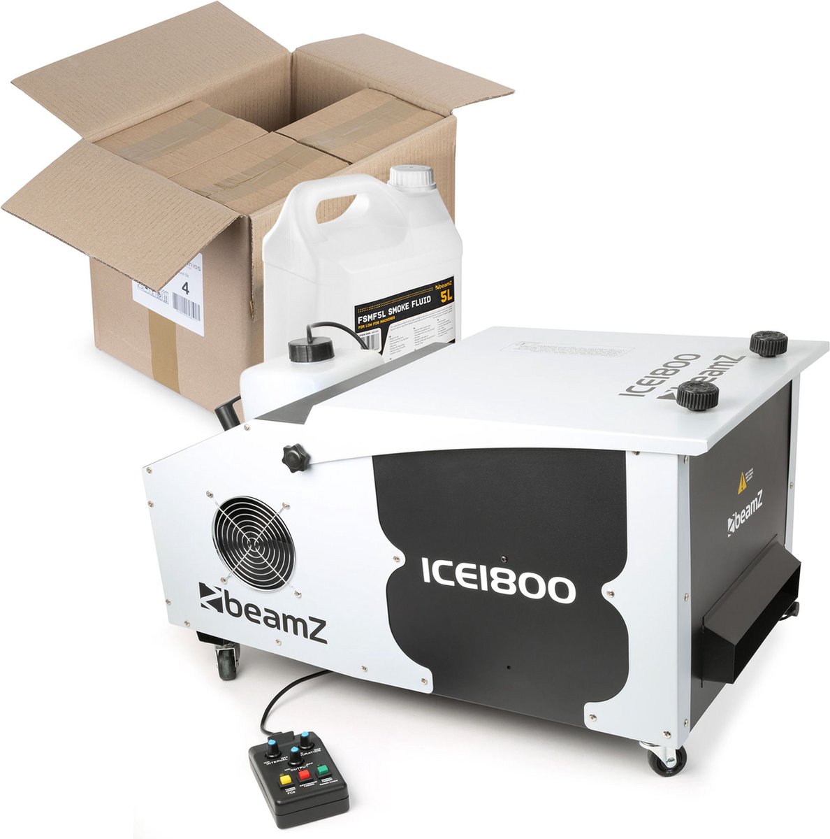   -   ICE1800 - Low fog machine met 20 liter rookvloeistof - 1800W