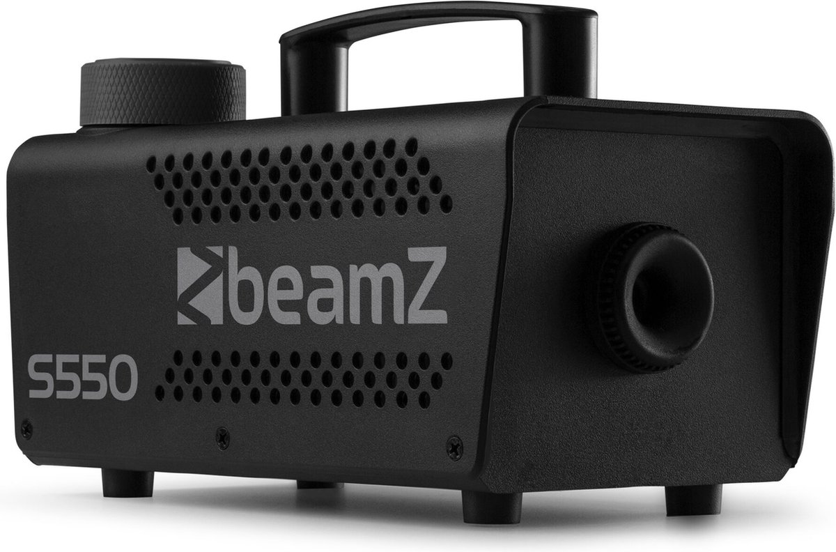 Rookmachine - BeamZ S550 - Compacte Rookmachine voor Huisfeestjes - Met Draadloze Afstandsbediening