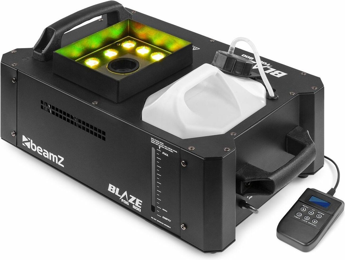  met afstandsbediening -   BLAZE800 -   met LED - 800W