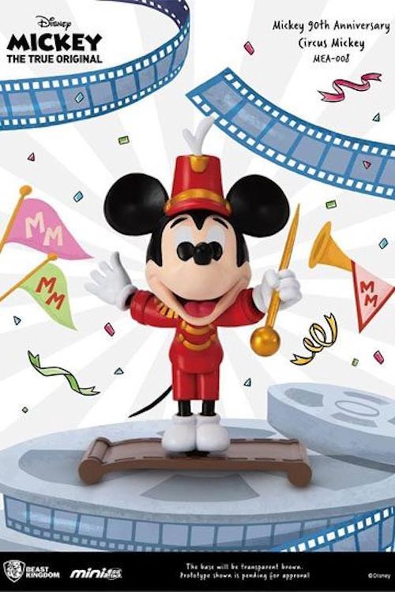 Circus Mickey Mouse Mini Egg Attack Figuur 90 Jarig Bestaan Disney