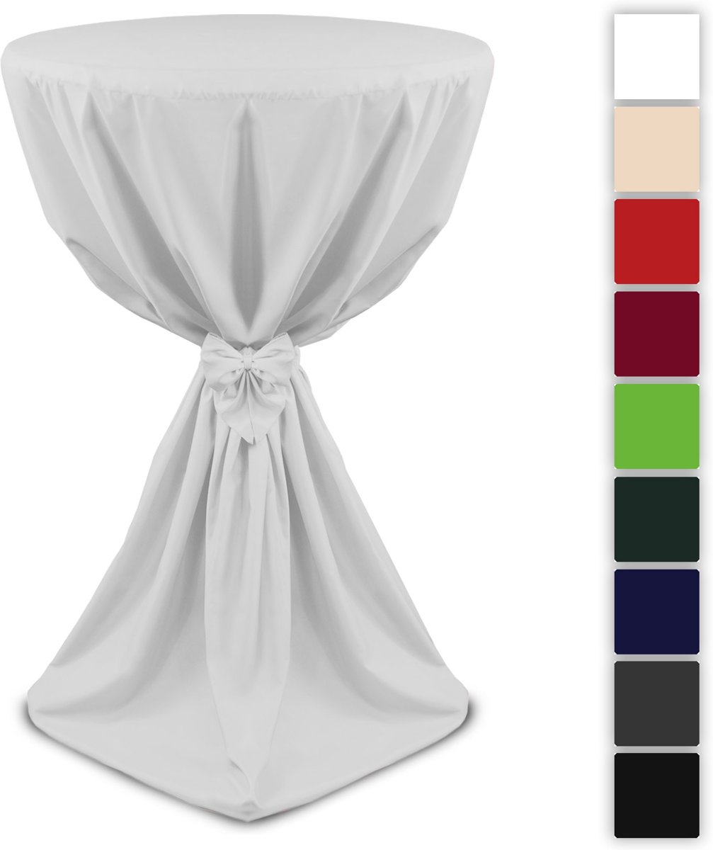 Statafelhoes Giulia van   ∅70cm wit