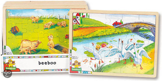Beeboo Raampuzzel Boerderij