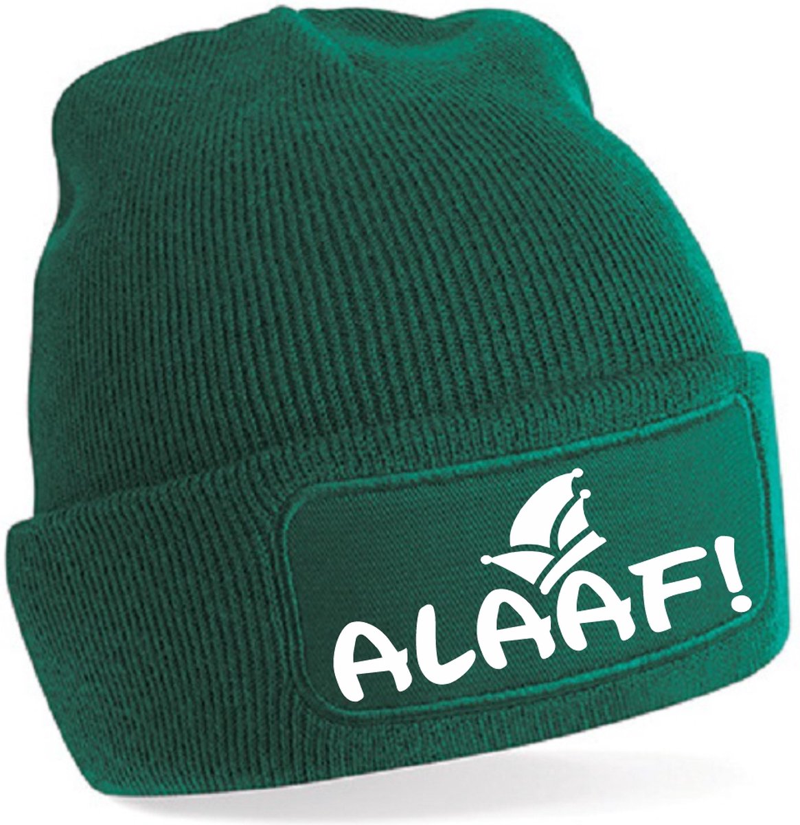 MUTS ALAAF GROEN met WIT - CARNAVAL one size fits all