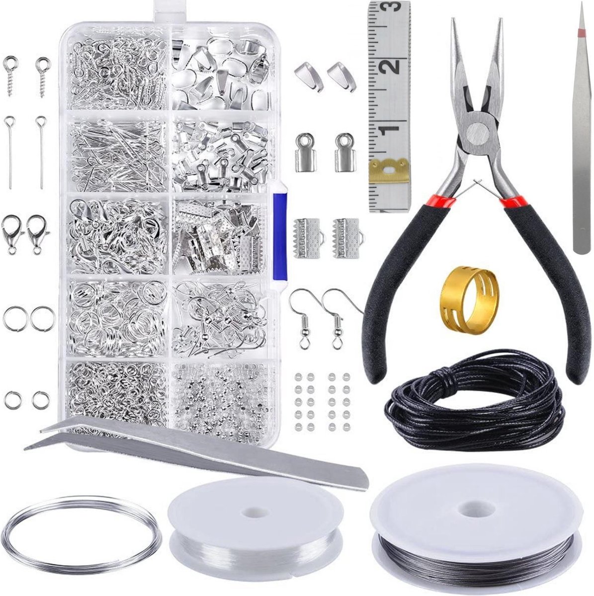 Behave Sieraden Onderdelen Set Deluxe - Sieraden maken - Repareren - DIY - Sieraden maken volwassenen pakket