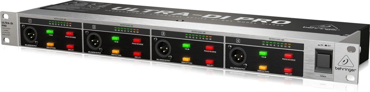 Behringer DI4000 V2-EU active DI-Box - DI boxen