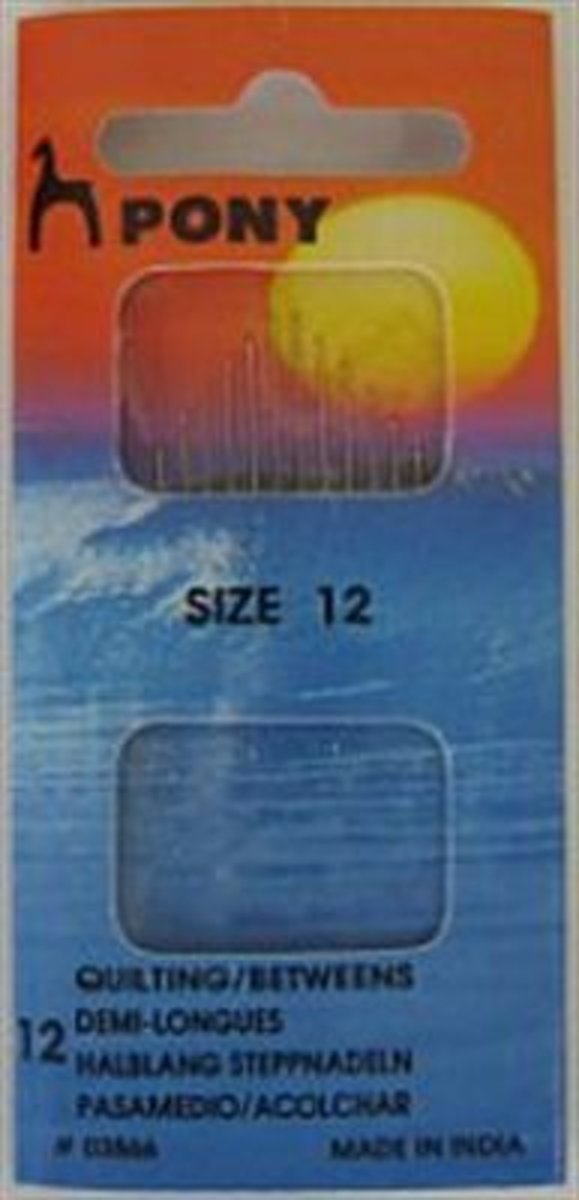 Pony Quiltnaalden no12