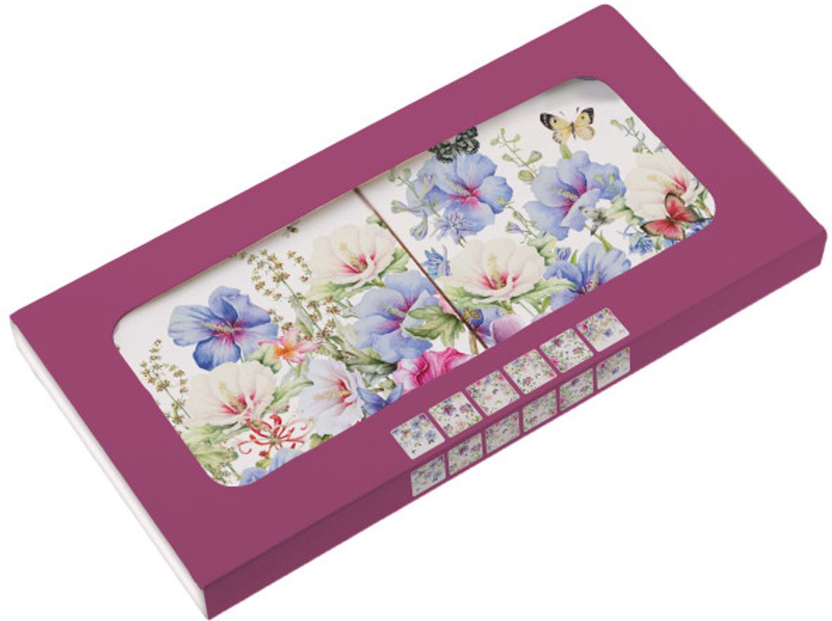 Hibiscus, Janneke Brinkman Onderzetters 6 stuks