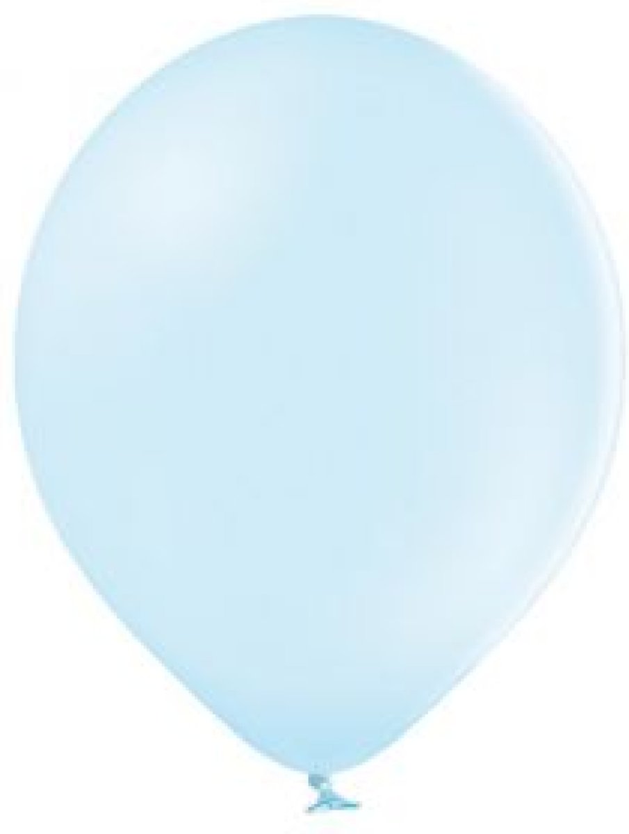 Belbal - Ballonnen - IJsblauw - Lichtblauw - 30cm - 100st.
