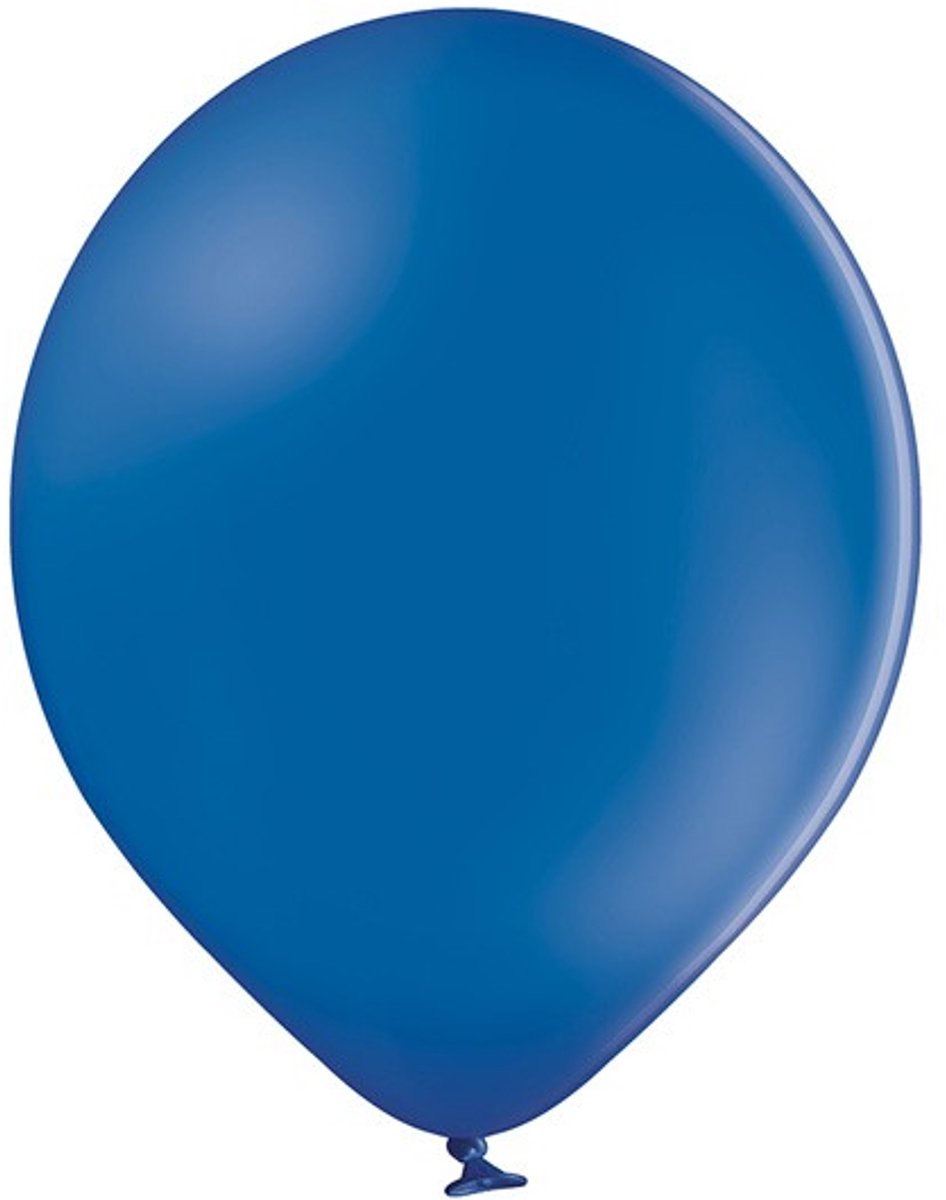 Standaard Ballonnen (30cm) - 022 Koningsblauw - 100 stuks