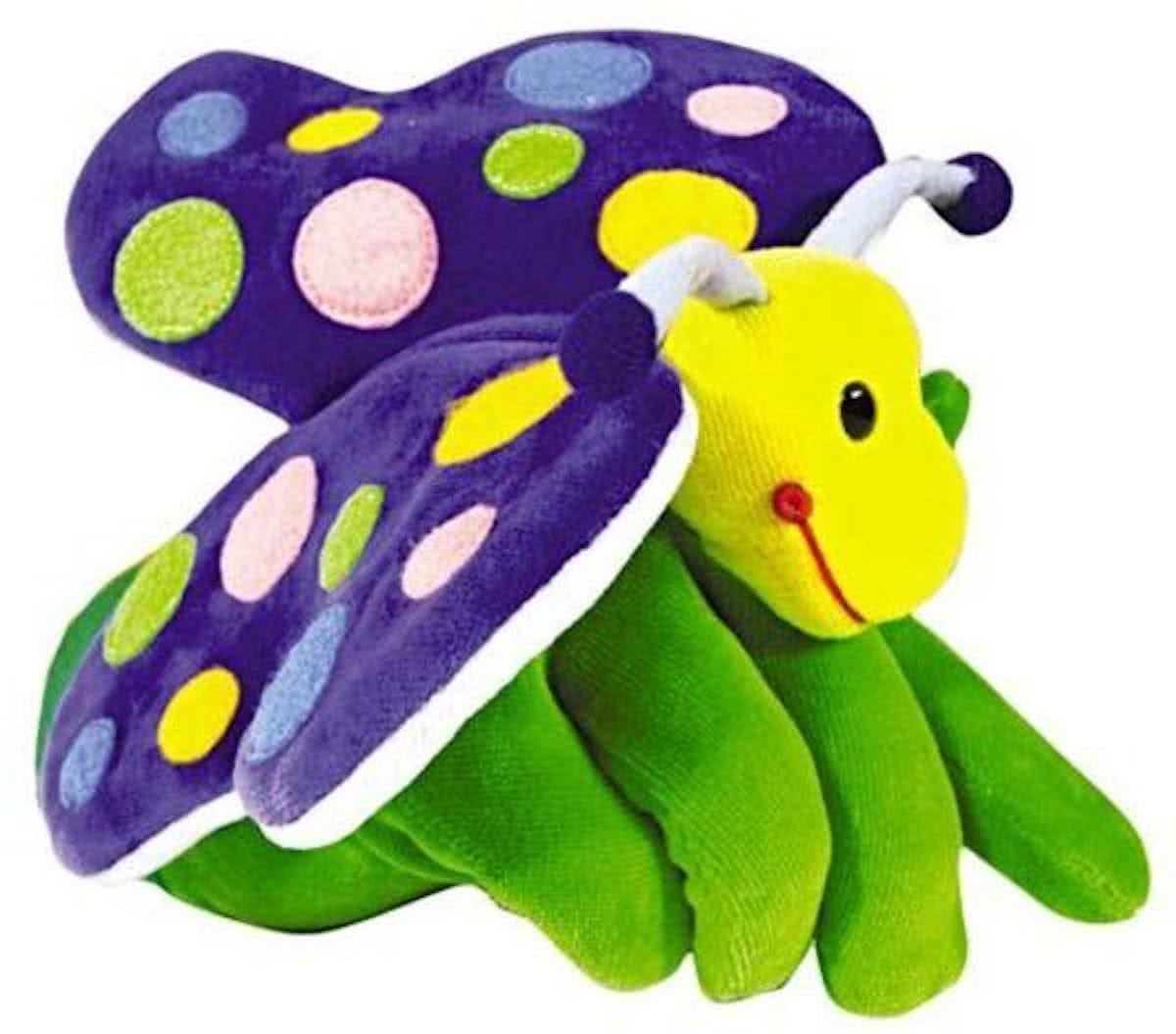 Beleduc Vlinder Speelhandschoen - Handpop