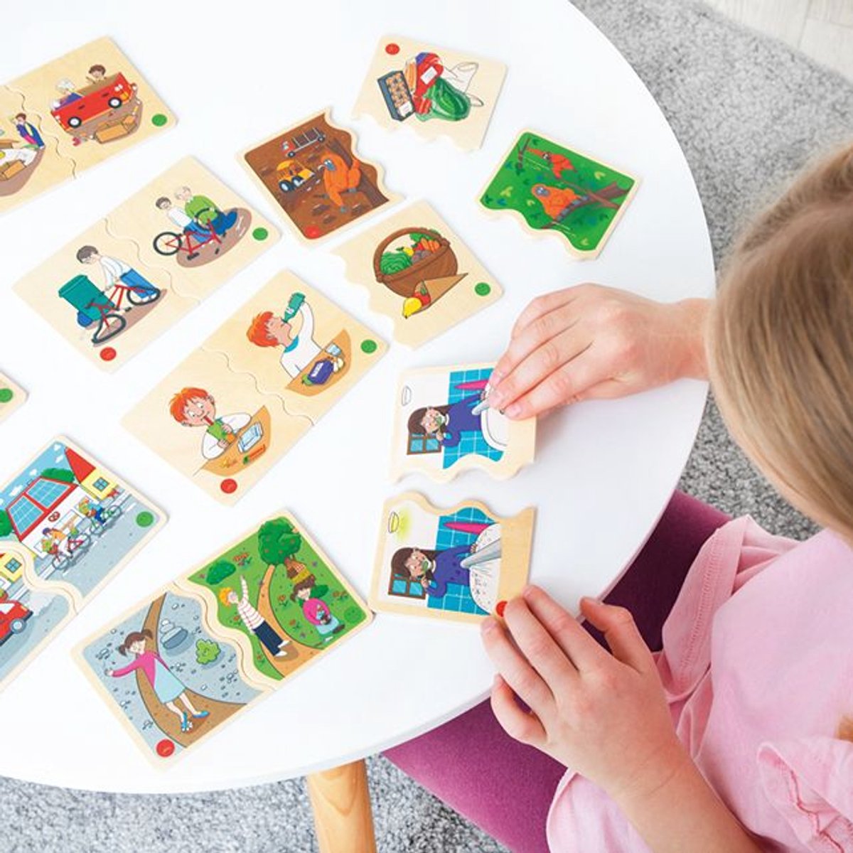 Beleduc educatief spel What can I do - kartonnen kinderspel.