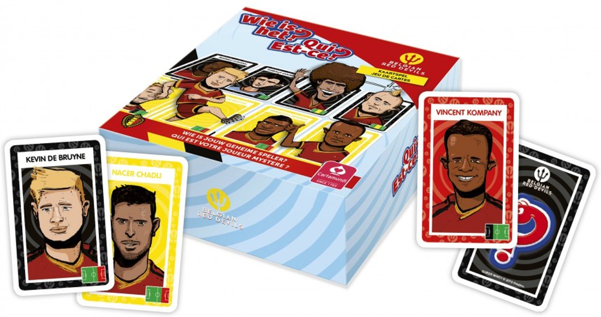Cartamundi Red Devils - Kaartspel - Wie is het ?