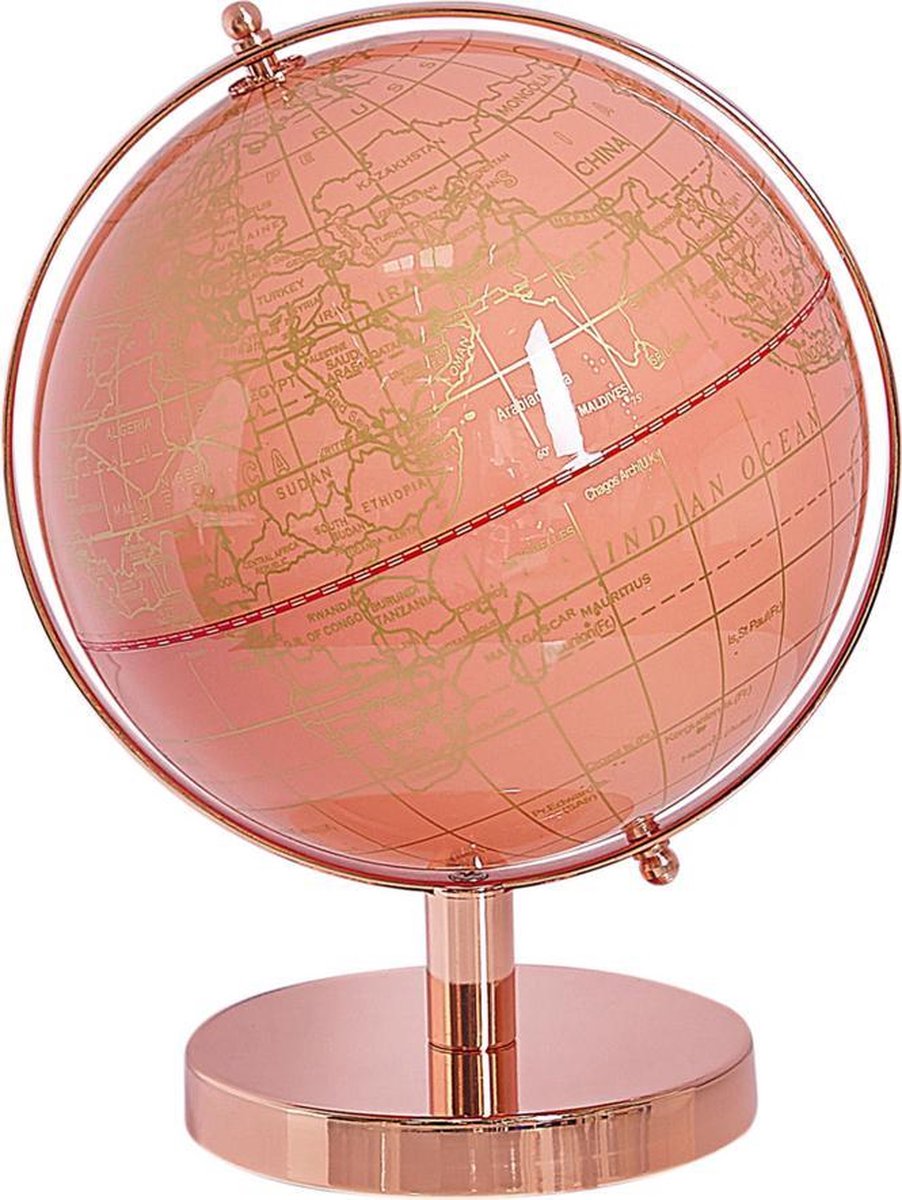 Beliani CABOT - Globe - Roze - Synthetisch materiaal