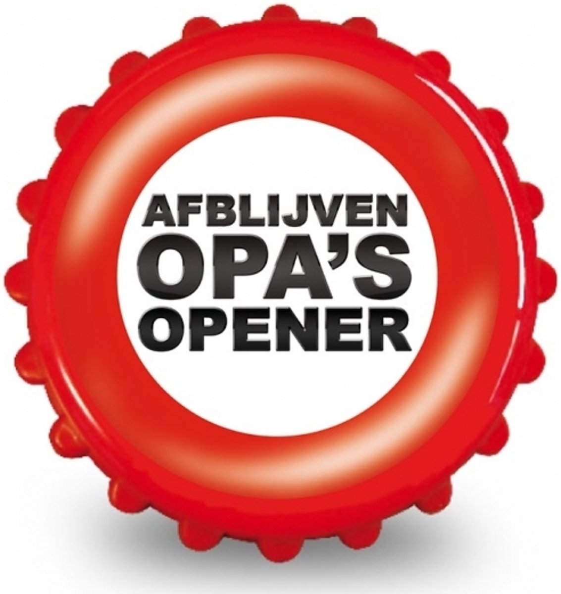 Bierdop flesopener opa - Fles opener