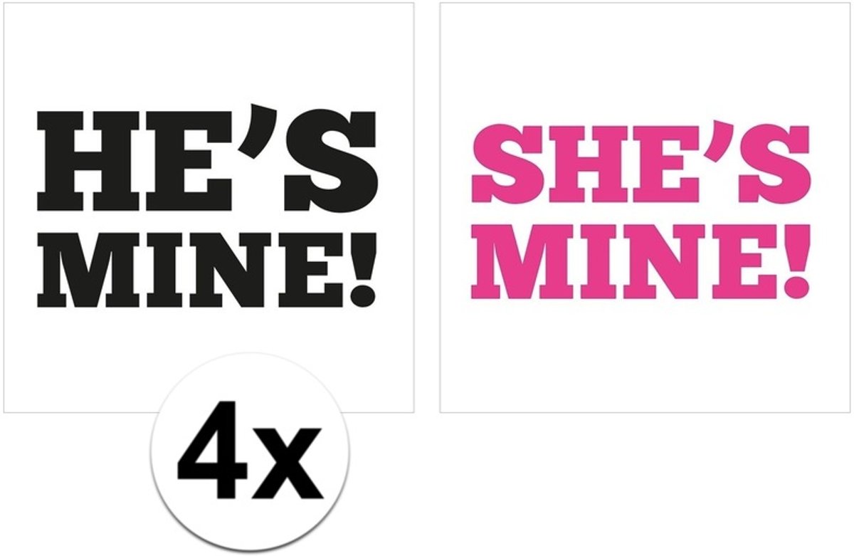 Bruid en bruidegom schoenzool stickers - Huwelijk/Bruiloft/Trouwen