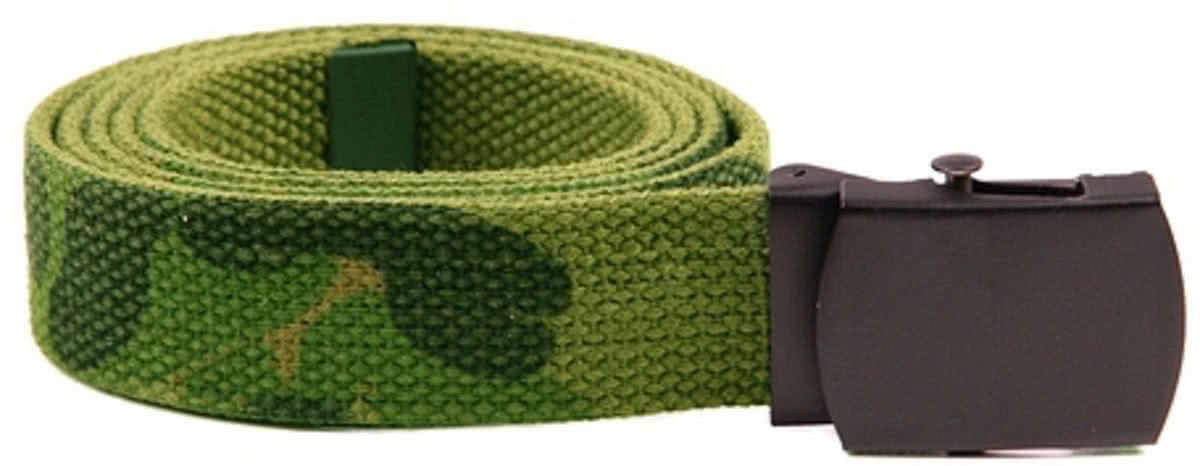 Camouflage tropenkoppel riem