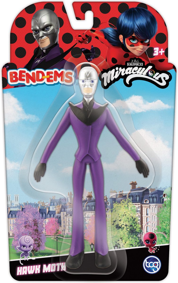 Bend-Ems - 1 Pack - Miraculous Hawk Moth