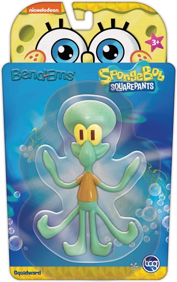 SpongeBob SquarePants Bend-Ems Action Figure Squidward 15 cm