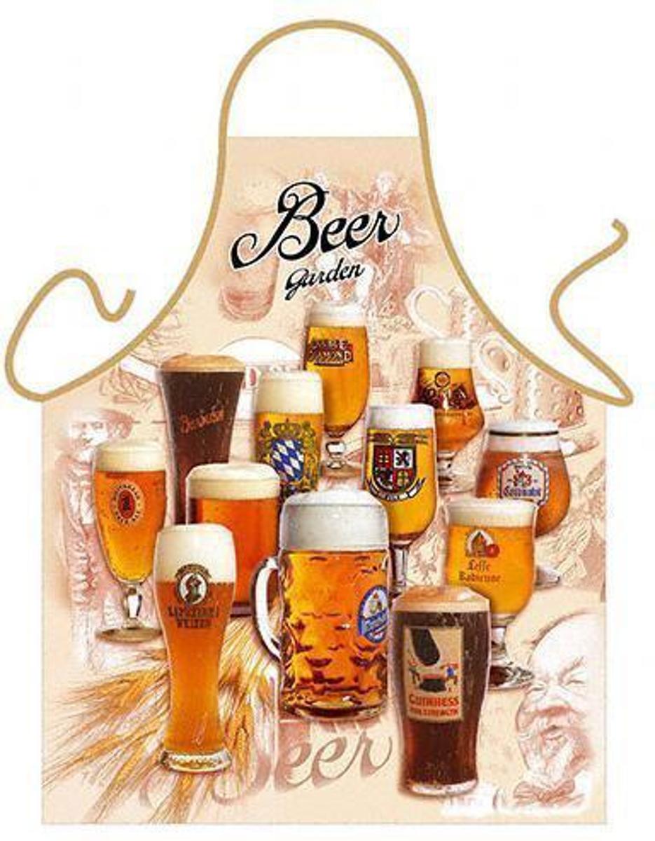 Beer Garden - Grappig Leuk Schort Keukenschort