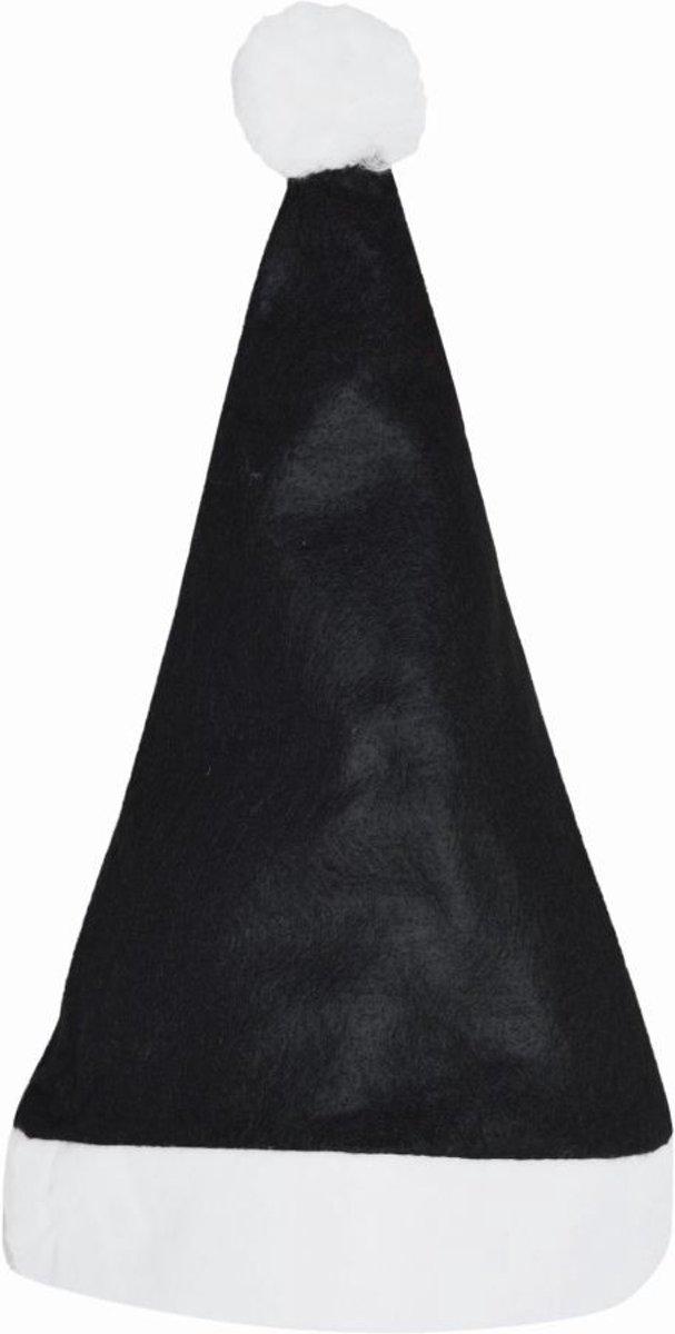   Kerstmuts - Zwart