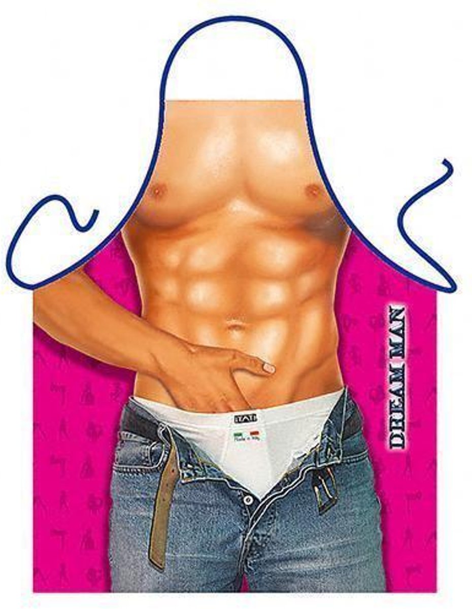 Droom man/Dream man - Sexy Grappig Leuk Schort Keukenschort