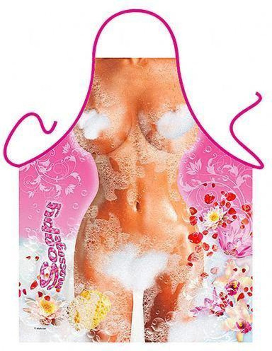 Soapy Massage - Sexy Grappig Leuk Schort Keukenschort
