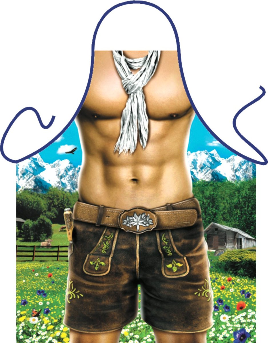 Tiroler Man - Sexy Grappig Leuk Tirol Schort Keukenschort