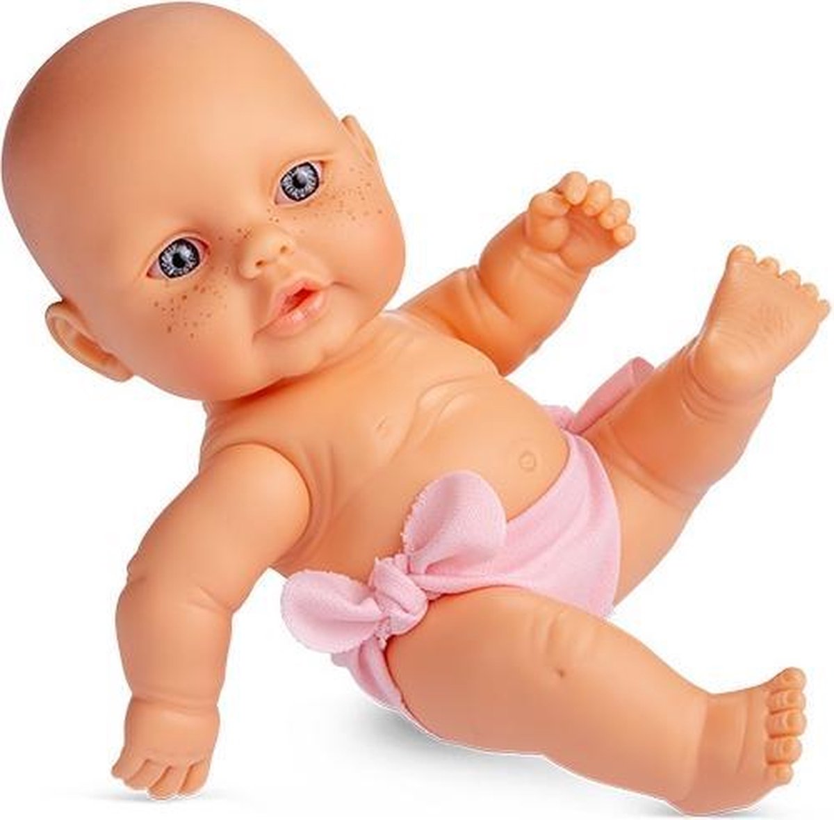 Berjuan Babypop Newborn 30 Cm Meisjes Vinyl/textiel Roze