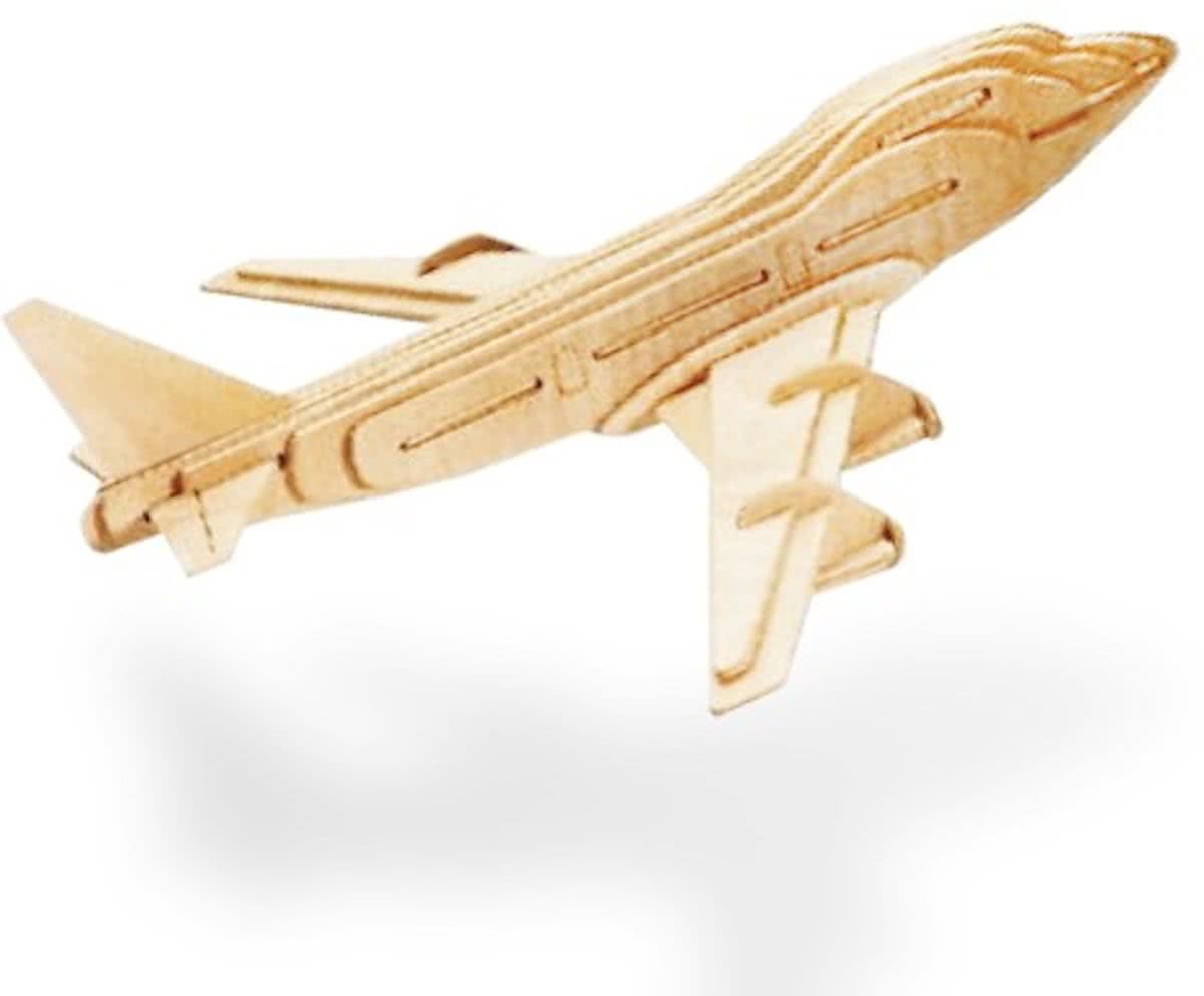 Houten Vliegtuigpuzzel