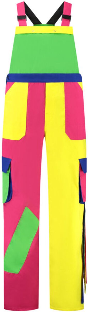 Tuinbroek polyester/katoen fu-ge-gr-kor-franje maat 66