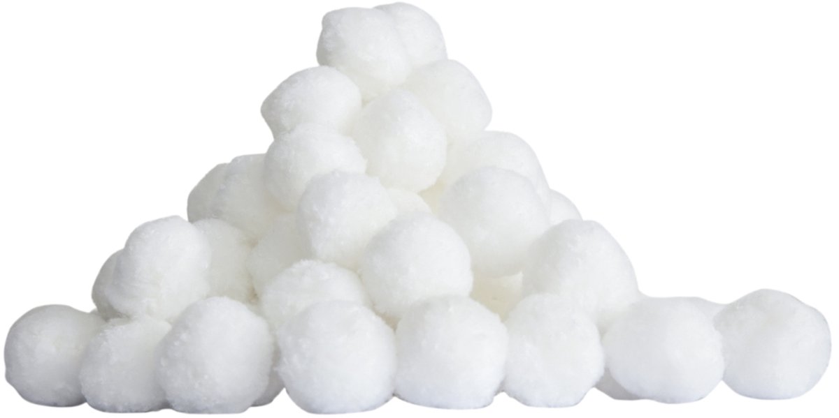 Bestway - Filterbollen - 500 gram - Geschikt voor Zandfilterpompen - Duurzaam - Herbruikbaar & Uitwasbaar