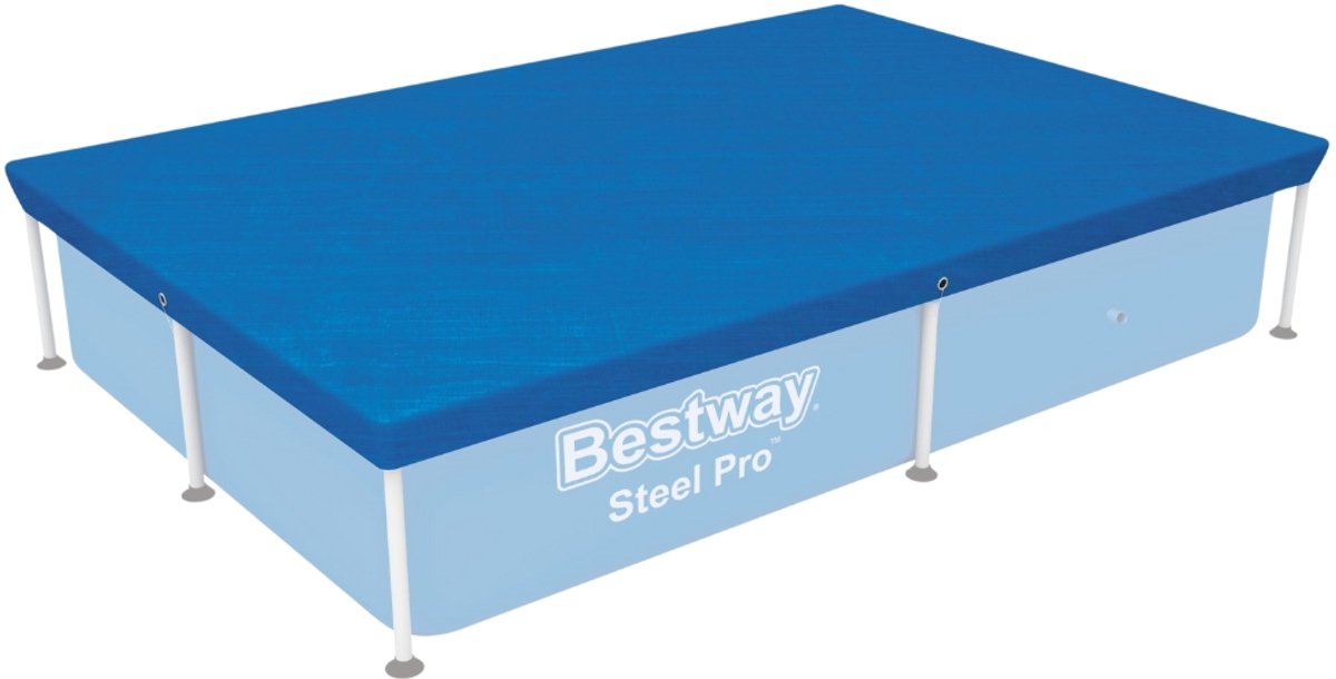 Bestway - Zwembad Afdekzeil - Rechthoekig - Zeilmaat 224 x 154 cm - Geschikt voor zwembaden van 221 x 150 cm