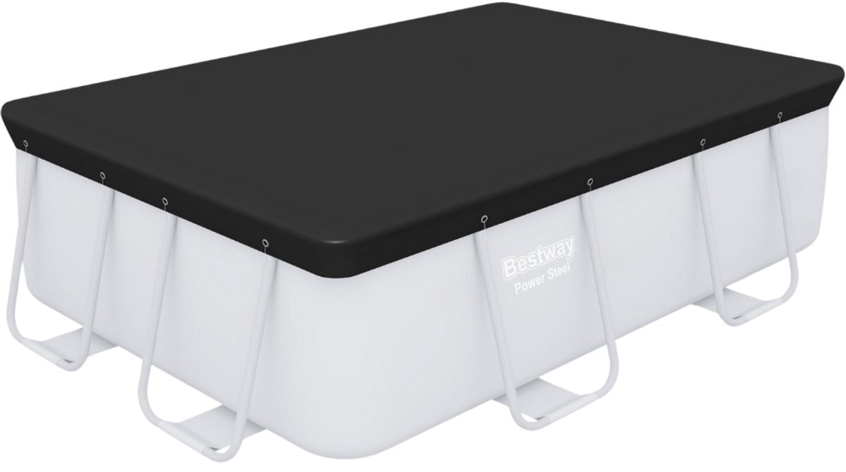 Bestway - Zwembad Afdekzeil - Rechthoekig - Zeilmaat 269 x 179 cm - Geschikt voor zwembaden van 282 x 196 cm