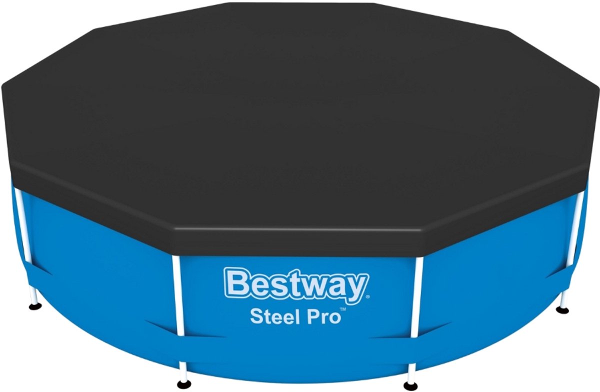 Bestway - Zwembad Afdekzeil - Rond - Zeilmaat Ø 305 cm - Geschikt voor zwembaden van Ø 305 cm