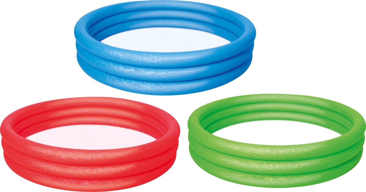   Kinderzwembad 3 Ringen - 152x152x33cm - Groen