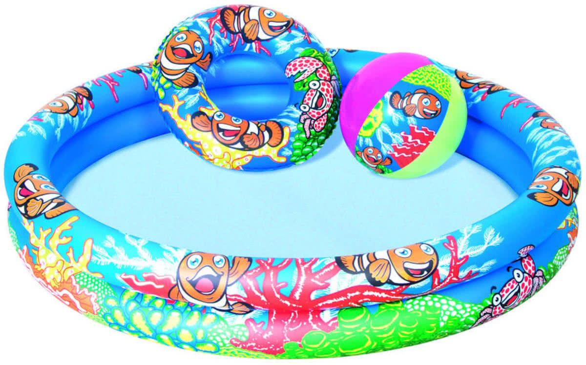 Bestway Play Pool Set 122 cm - Kinderzwembad