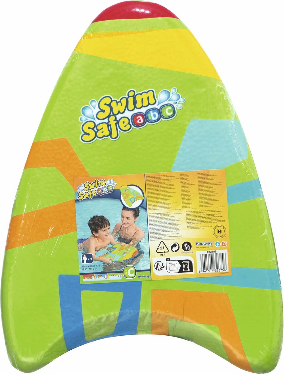 Bestway Swim Safe ABC™ AquaStar™ Stoffen Zwembord voor Kinderen