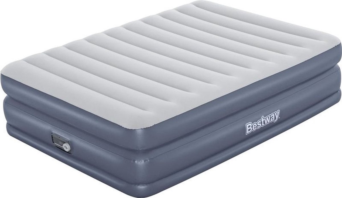   Tritech Quadcomfort Queen 2 persoons luchtbed - 203 x 152 x 51 cm - ingebouwde pomp