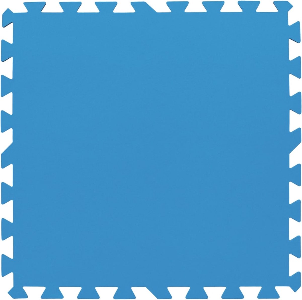 Bestway Zwembadbodembeschermers 8 st blauw 58220