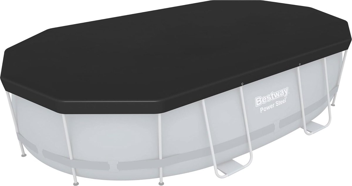 Ovaal zwembadafdekking: 4,27 x 2,50 m