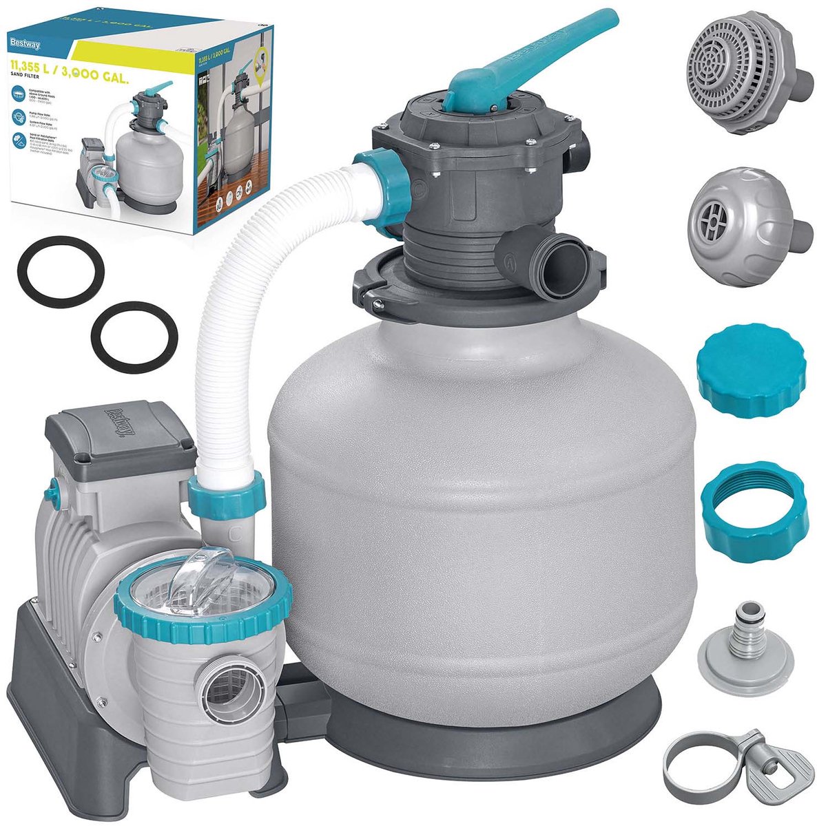 Zandpomp voor zwembaden 11355 L/u Bestway 58486