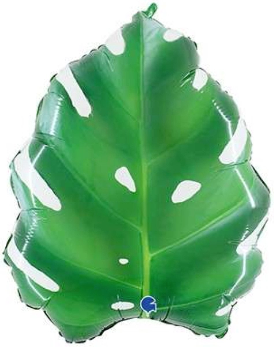 Folieballon tropisch blad - 58 cm