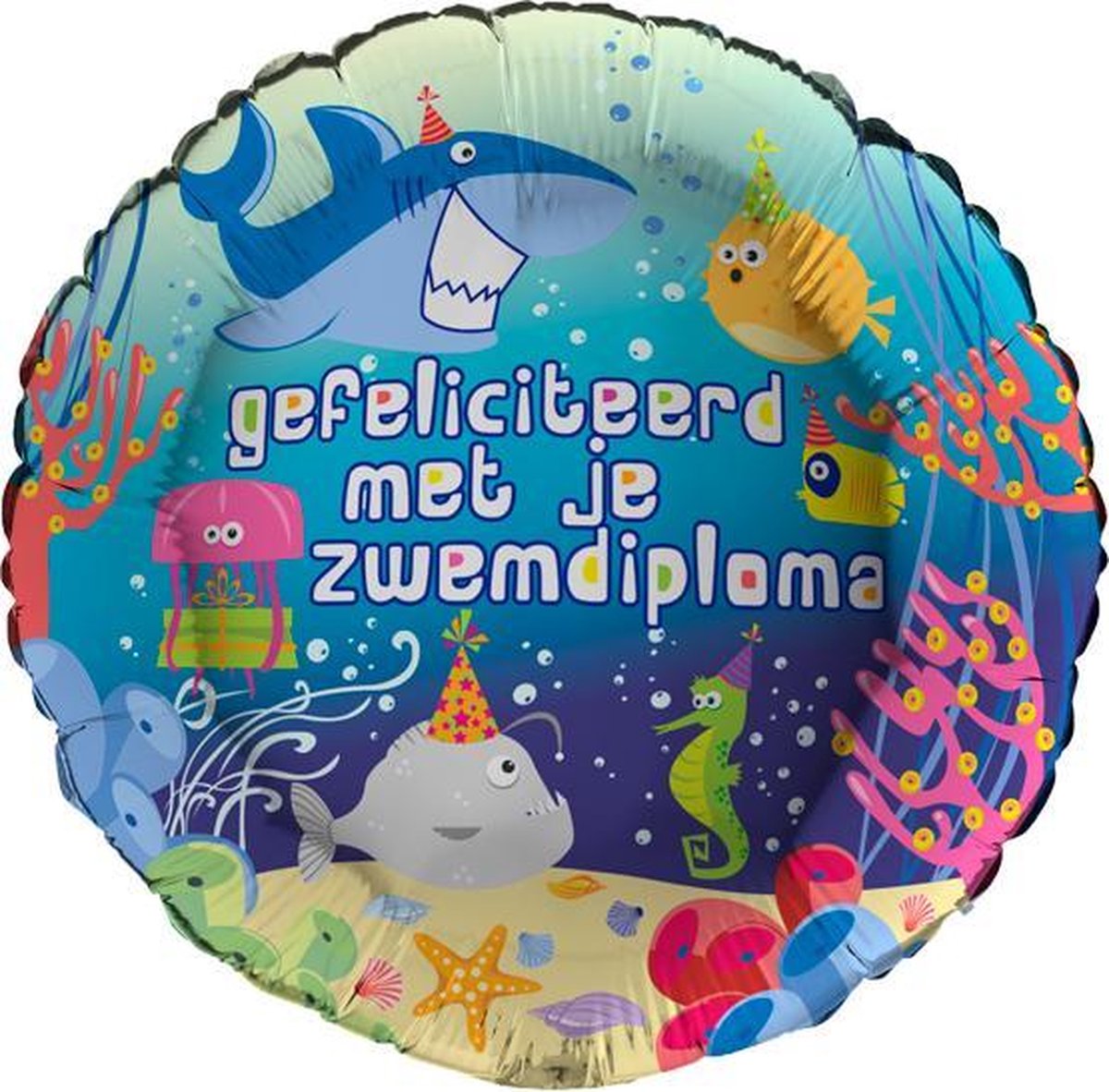 folieballon zwemdiploma