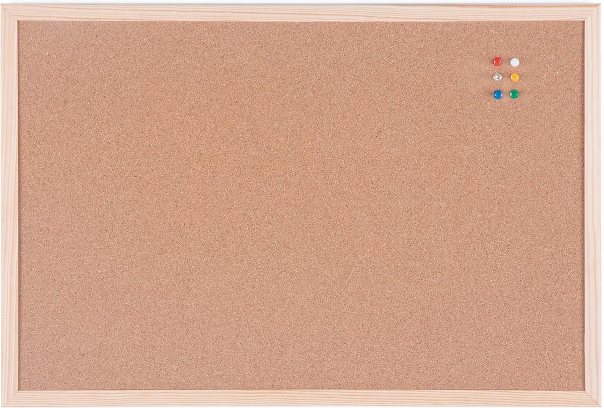   kurkbord met houten kader, ft 40 x 60 cm 20 stuks