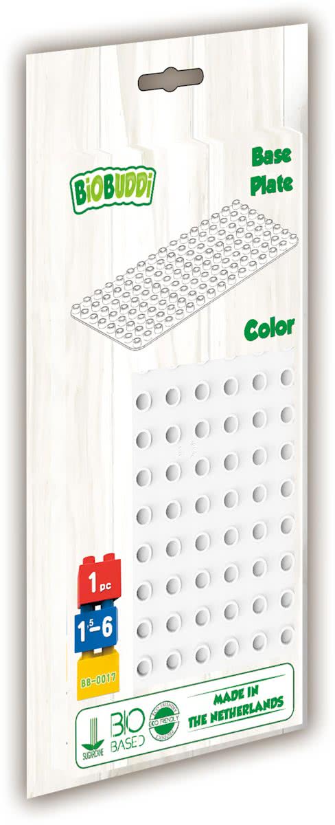 BiOBUDDi Grondplaat Wit