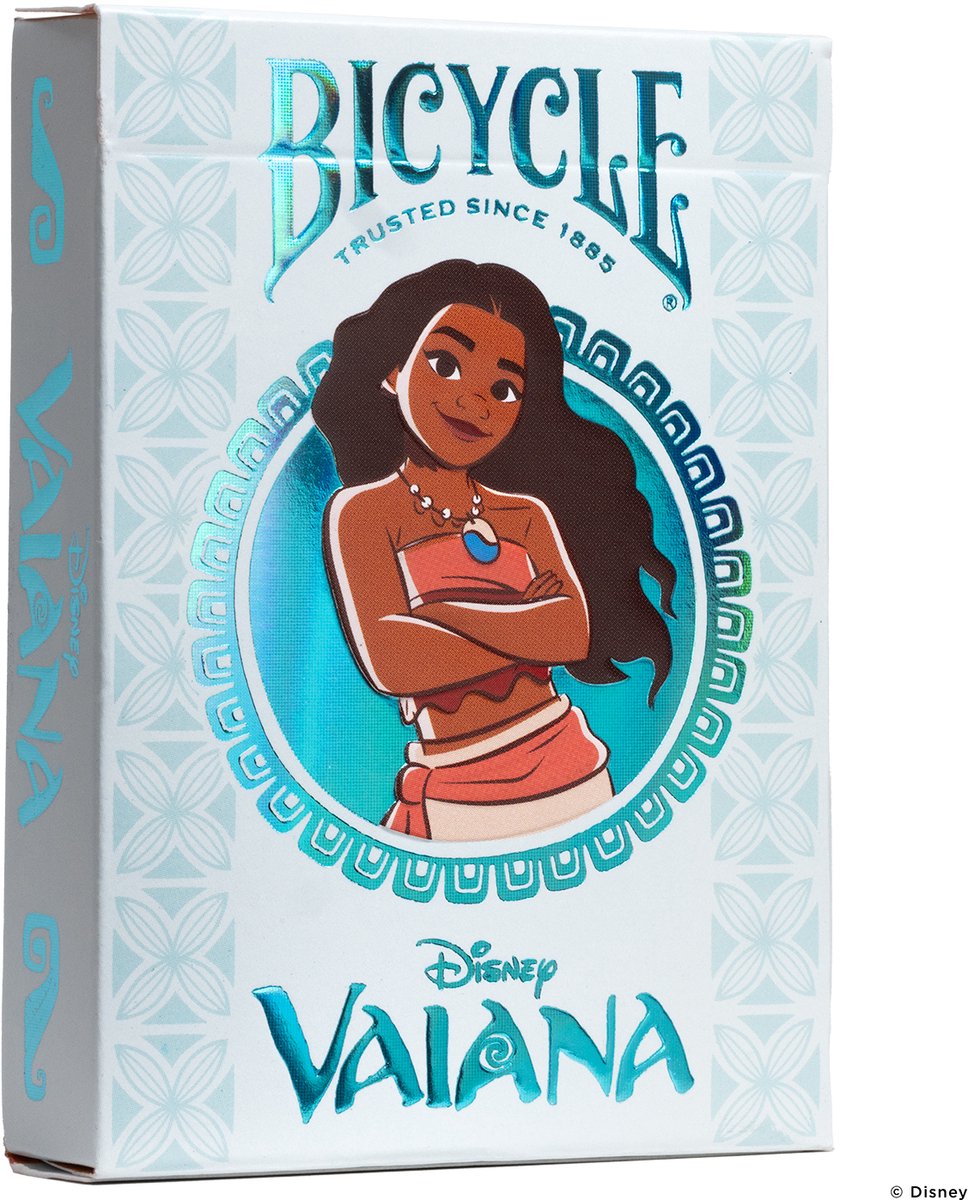 Bicycle® Disney Vaiana - Premium Speelkaarten - Poker - Collectible - Creatives