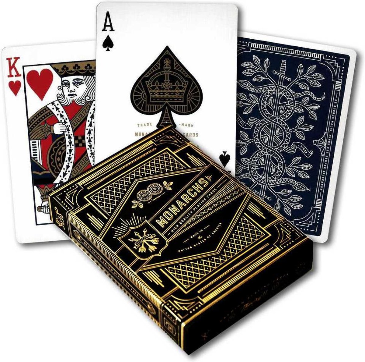 Pokerkaarten Bicycle Blue Monarchs