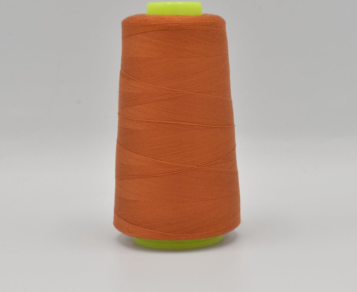 Overlock Garen per 4 stuks - 3000 Yards (2742 meter) per stuk - In 36 kleuren leverbaar - Cognac